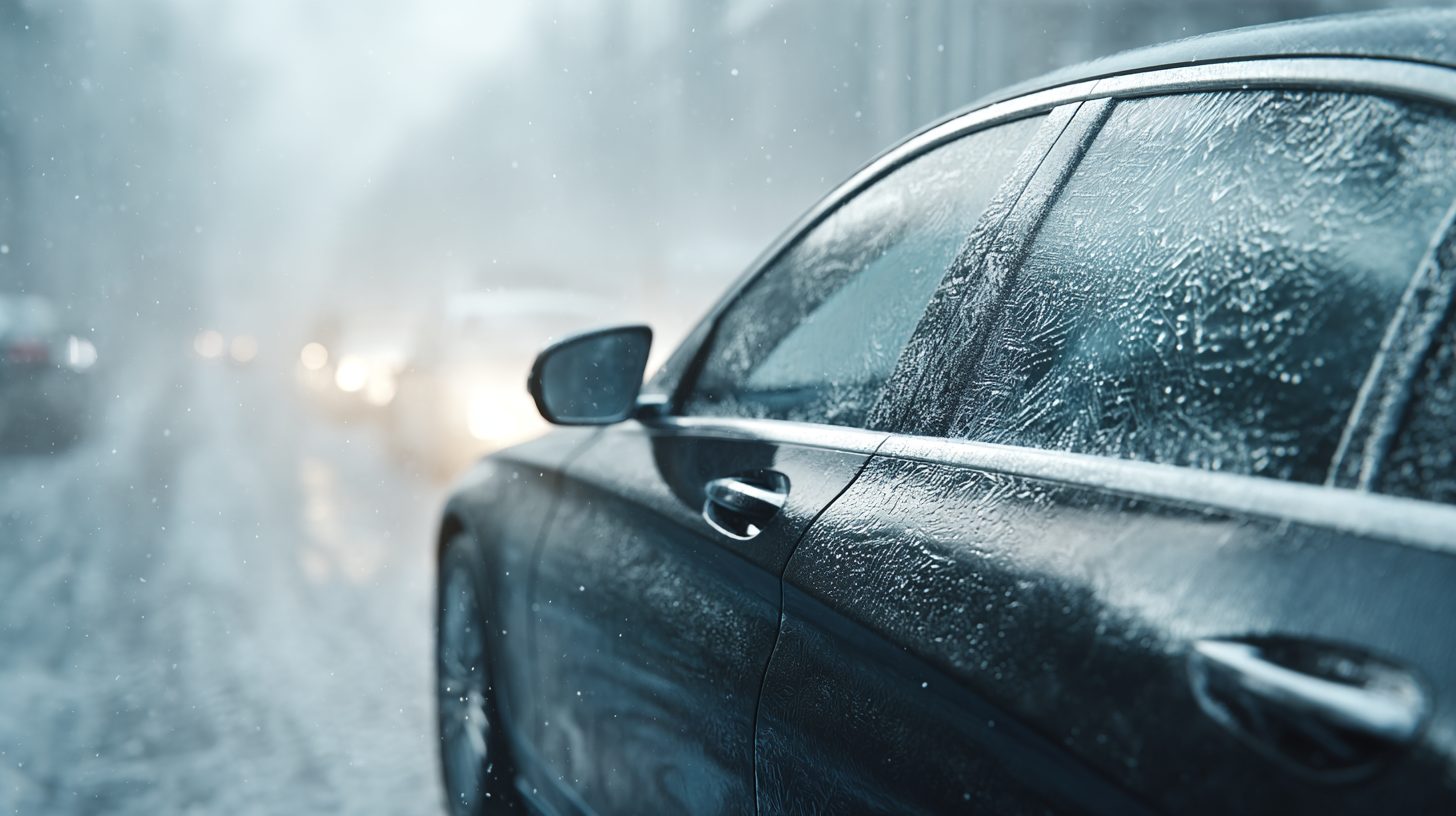 Конденсат на стеклах автомобиля в холодную погоду