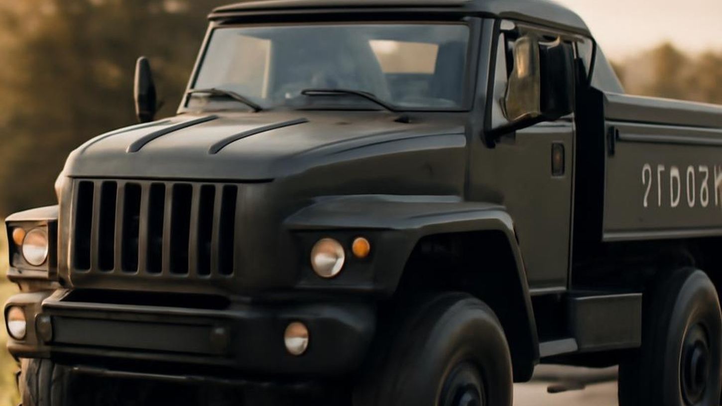 Прототип гибридного грузовика Урал в тестовом режиме