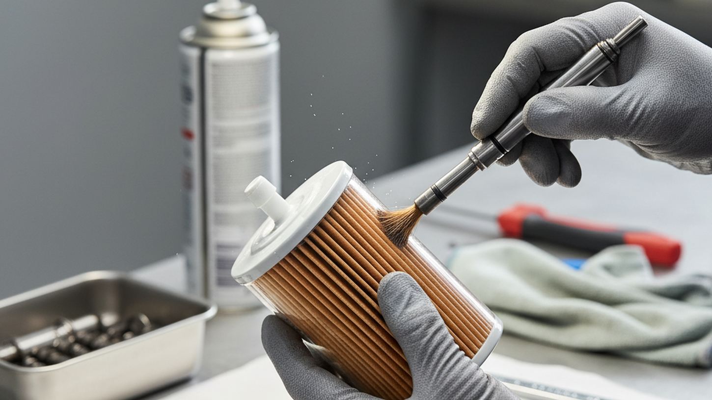 Очистка и диагностика топливного фильтра и форсунок грузовика